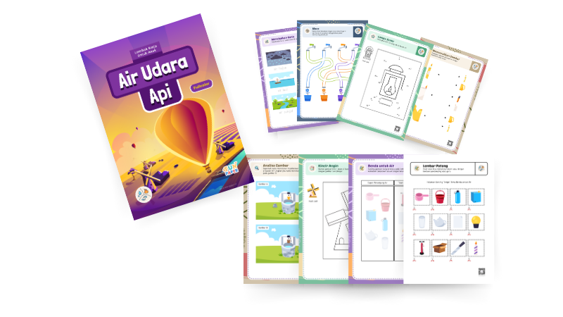 Tema Air Udara Api Usia 5-6 Tahun